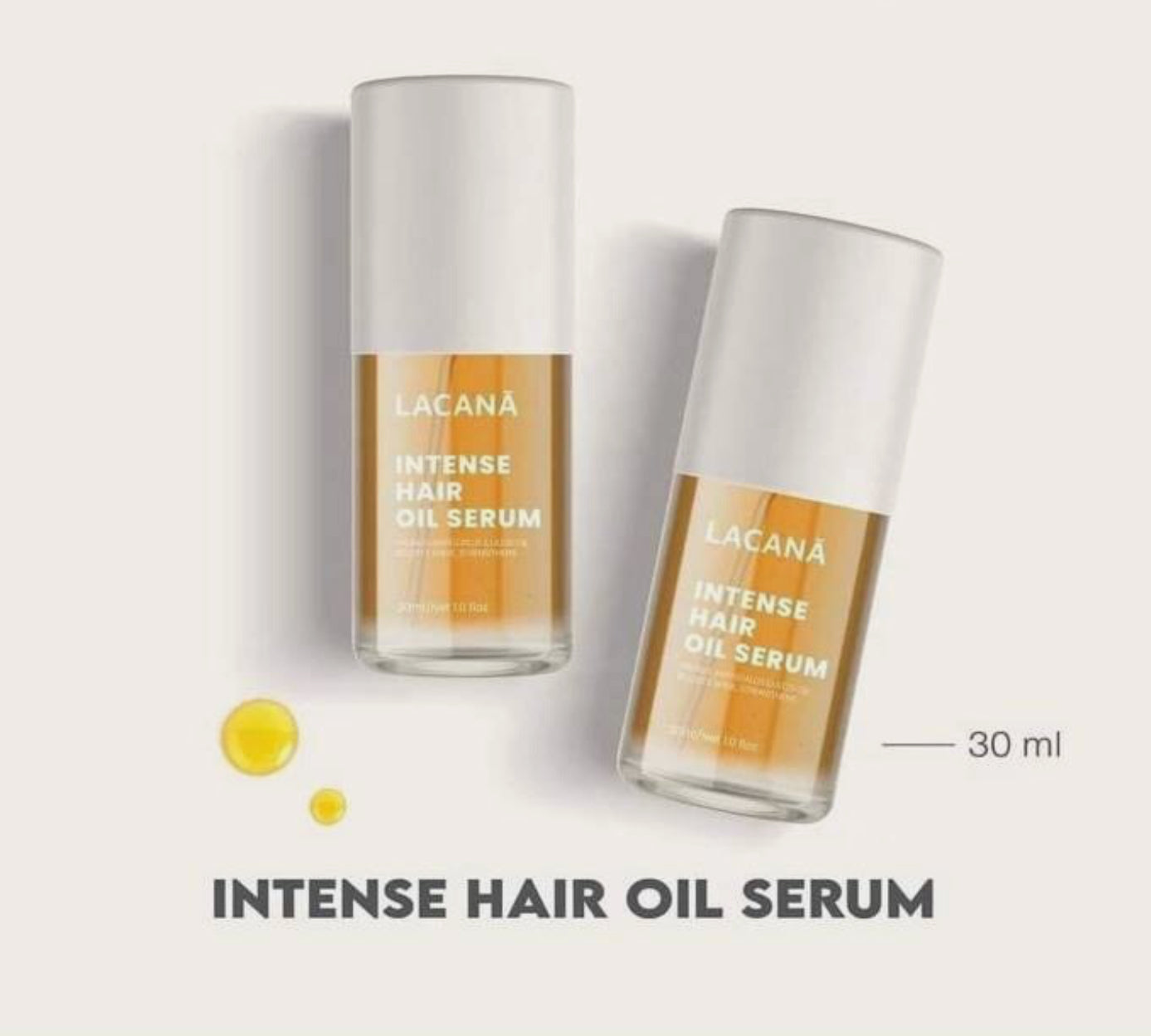 LACANA Hair Oil light texture shiny hair Protect hair from heat moisture (30ml)